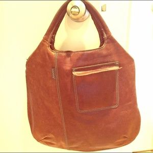 Orla Kiely Leather Bag